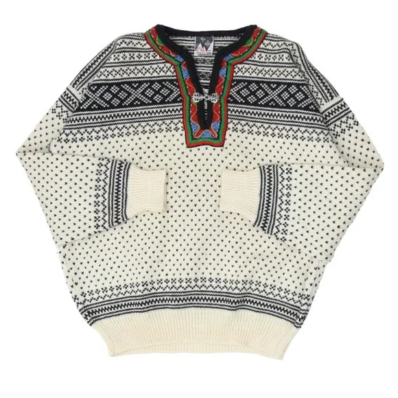 Dale Of Norway Setesdal Lusekofte Sweater 100% Norwegian Wool - Picture 5 of 12